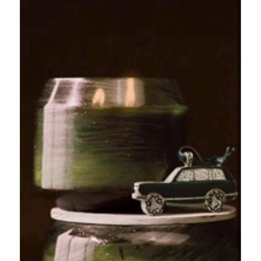 Anthropologie Gather Candle Bathroom Glass Jar Cabin Lodge Woody Balsam Fir Tree